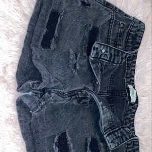 Forever 21 distressed shorts